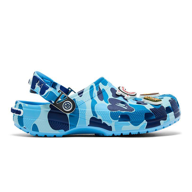 Bape x Crocs blue