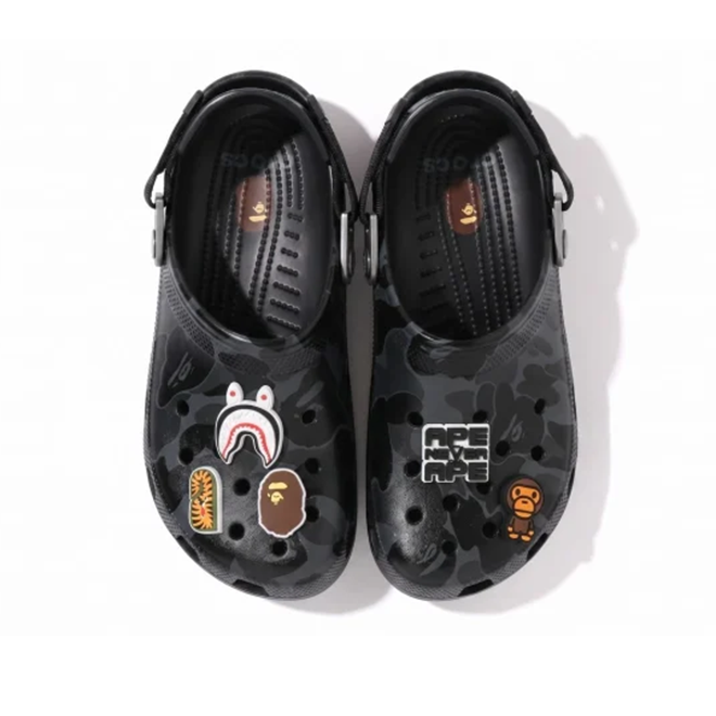 Bape x Crocs Black