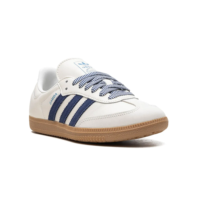 Adidas Originals Samba "OFF WHITE AND NAVY"